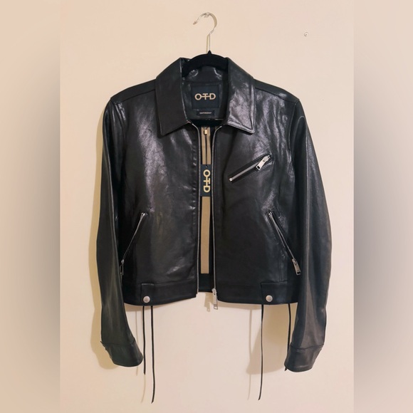 OTD Jackets & Blazers - OTD (On This Day by John Varvatos) Black Leather Jacket